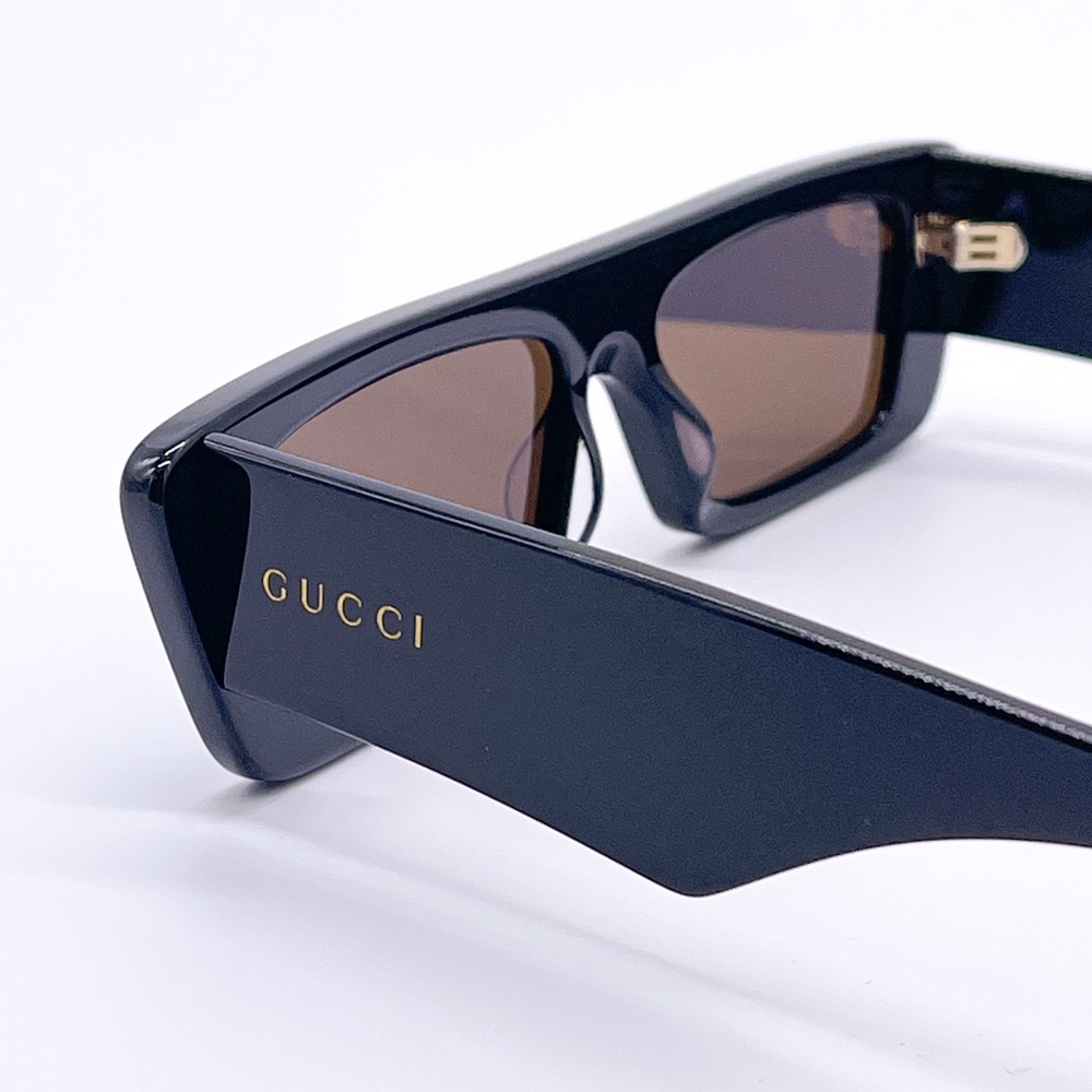 NEW GUCCI UNISEX BLACK SUNGLASSES GUCCI GG1331S 002 - Picture 7 of 13